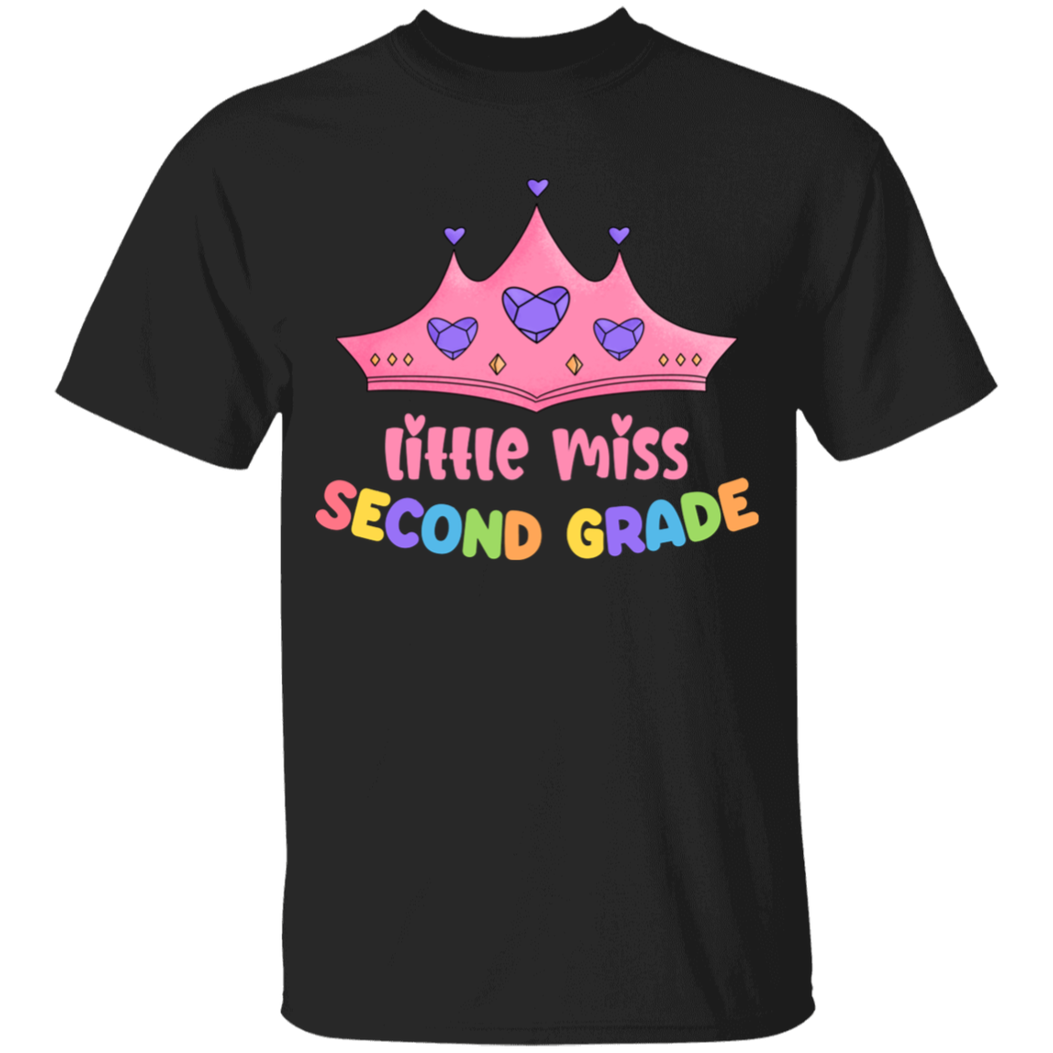 Little Miss Second Grade Youth Cotton T-Shirt