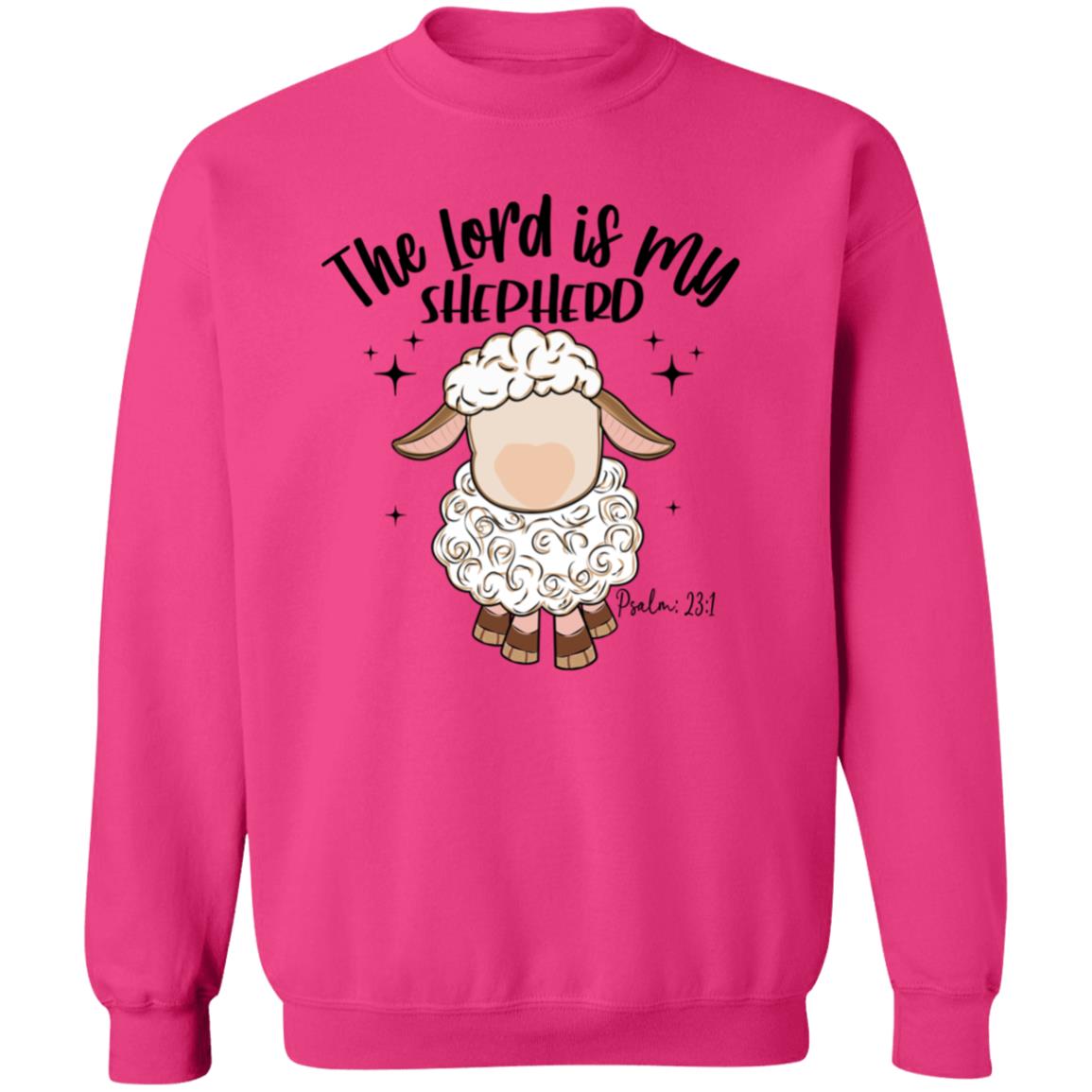 The Lord is my Shepherd Crewneck Pullover Sweatshirt