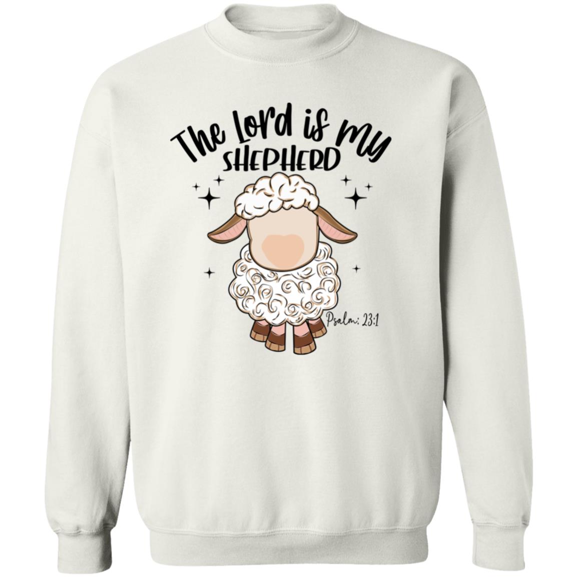 The Lord is my Shepherd Crewneck Pullover Sweatshirt