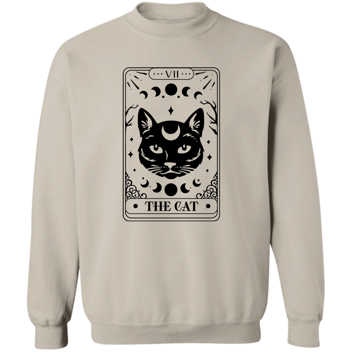 The Cat Crewneck Pullover Sweatshirt
