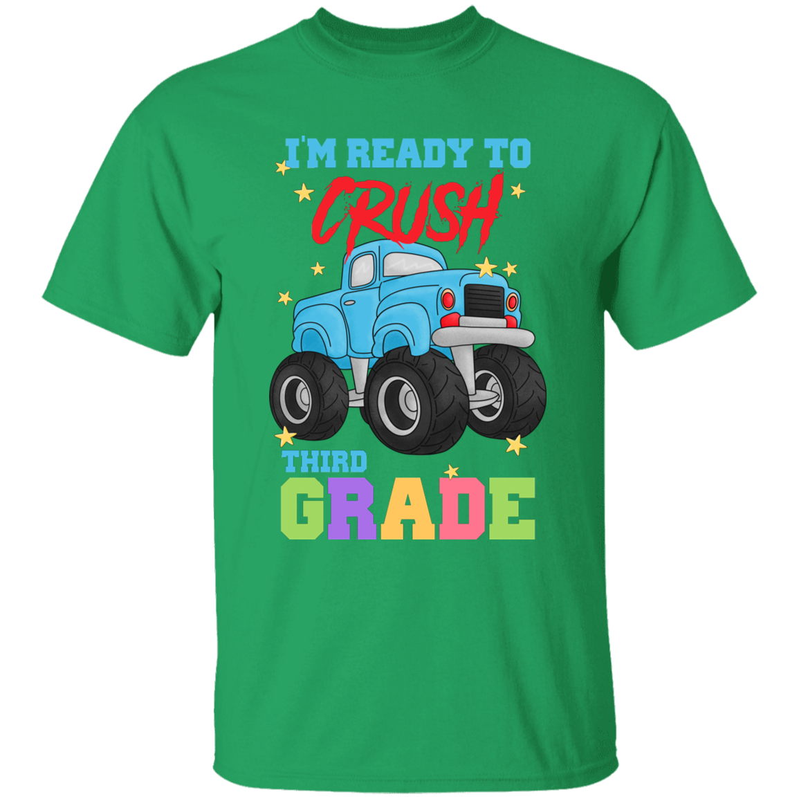 I'm Ready to Crush Third Grade Youth Cotton T-Shirt