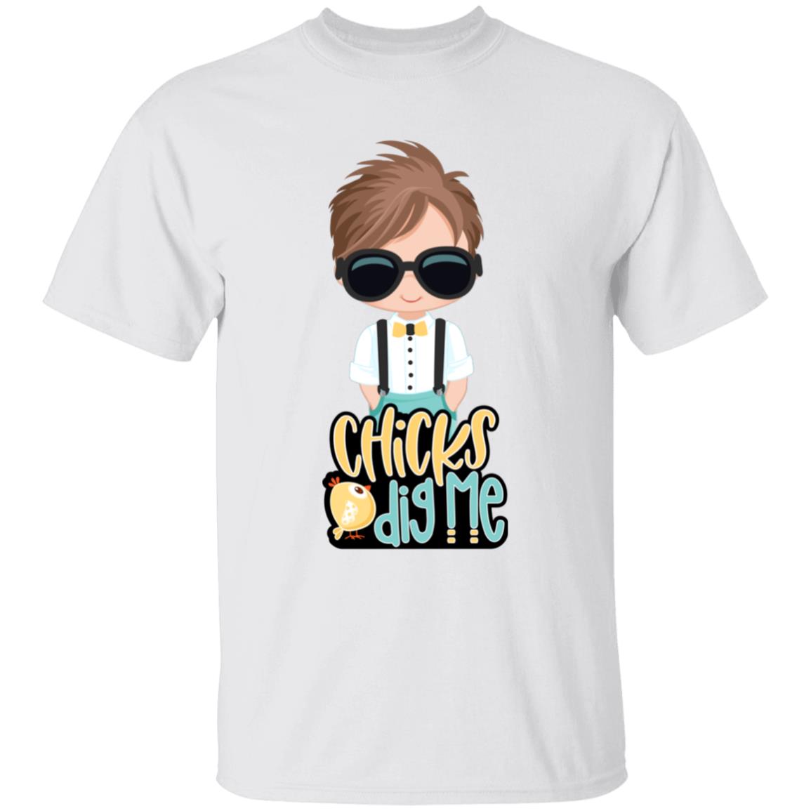 Chicks Dig Me Youth 5.3 oz 100% Cotton T-Shirt