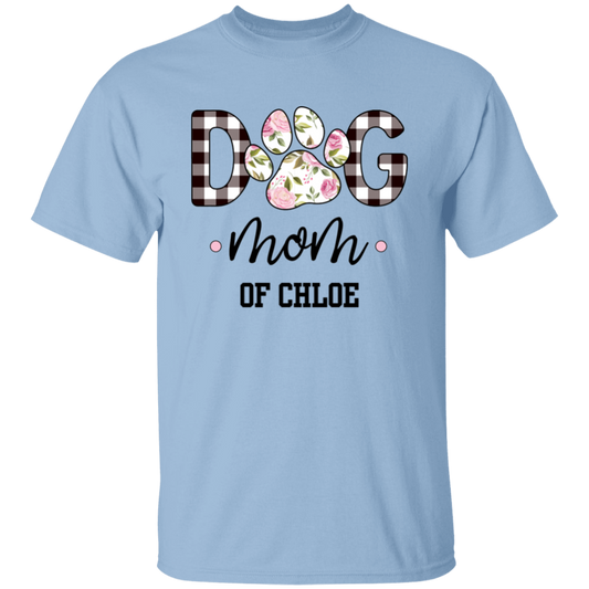 Dog Mom Personalized T-Shirt