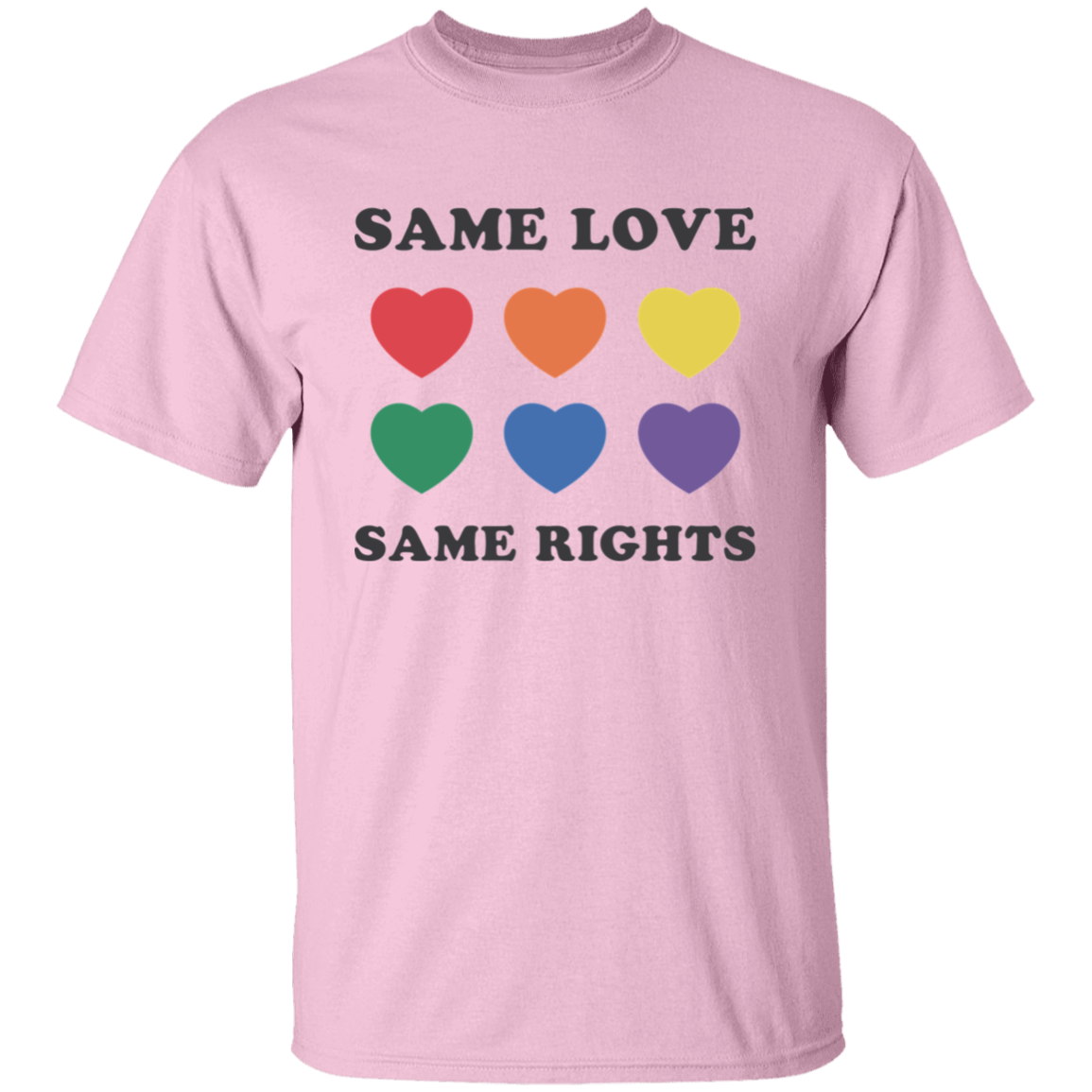 Same Love Same Rights LGBTQ  T-Shirt