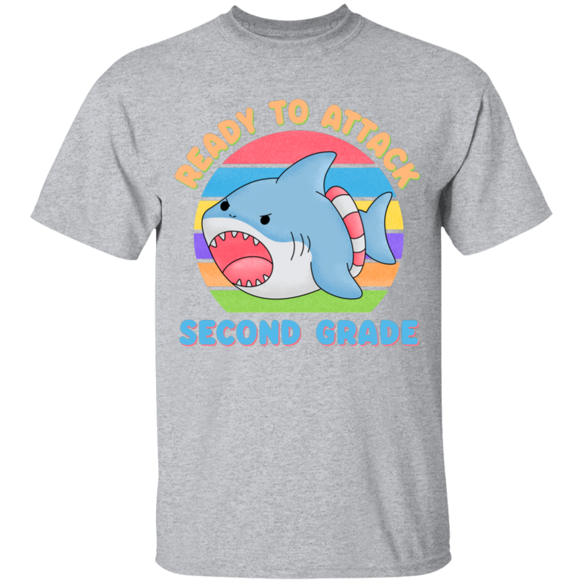 Ready to Attack Second Grade Youth Cotton T-Shirt