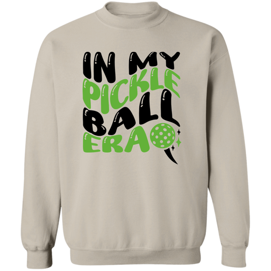 In My Pickleball Era  Crewneck Pullover Sweatshirt