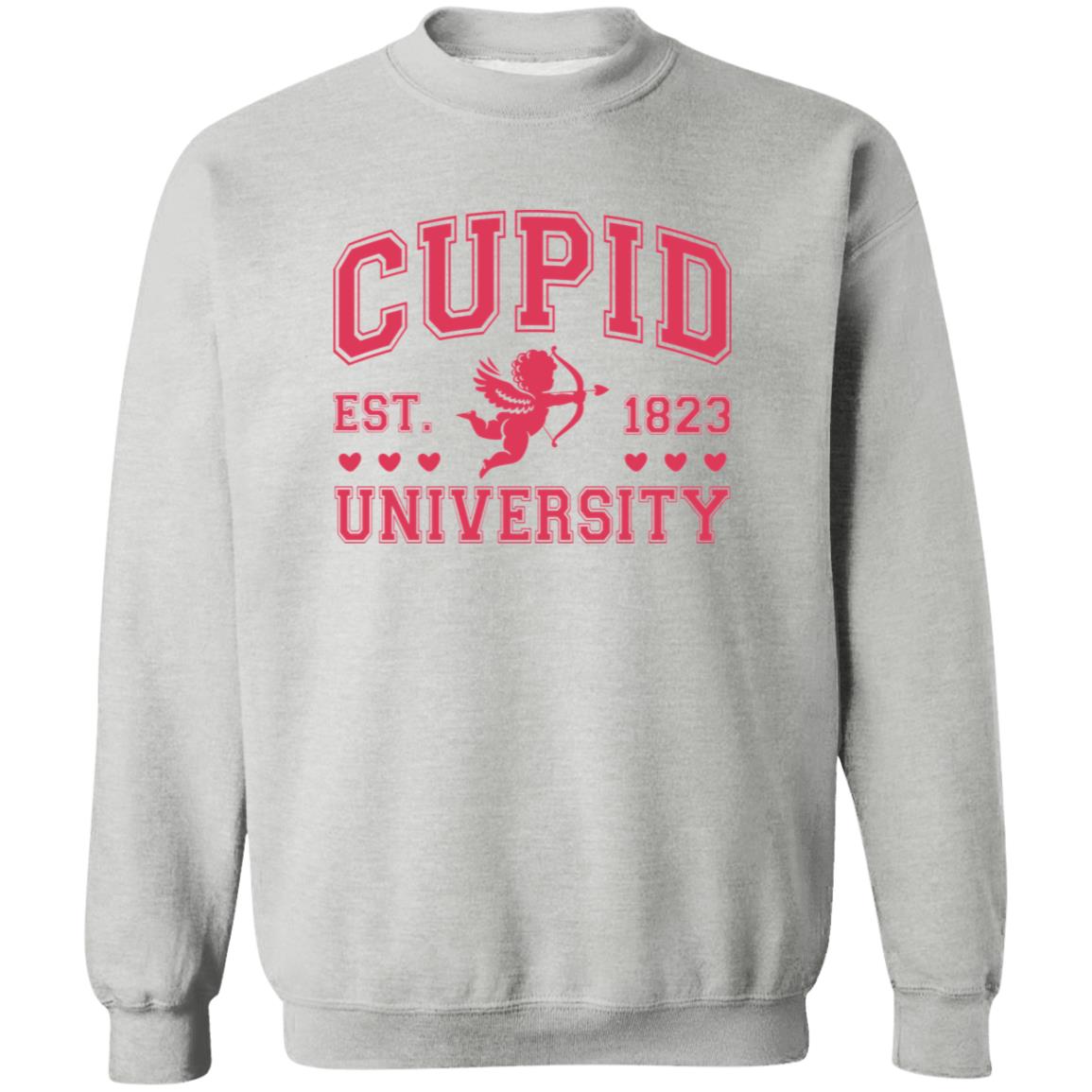 Cupid University Crewneck Pullover Sweatshirt