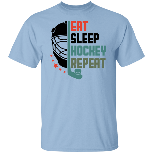 Eat Sleep Hockey Repeat T-Shirt