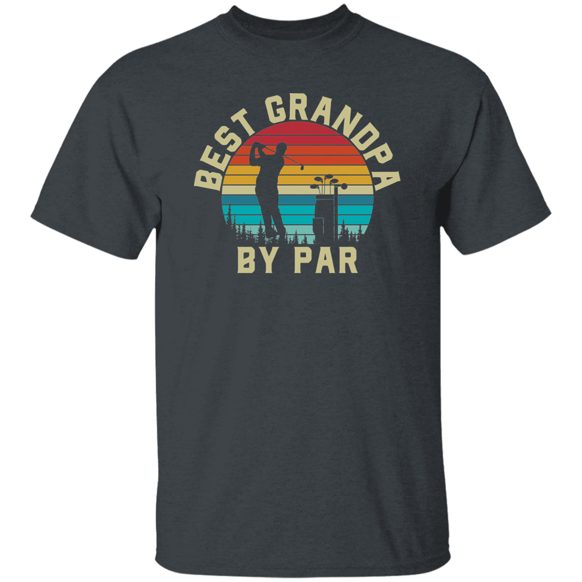 Best Grandpa by Par Golf T-Shirt