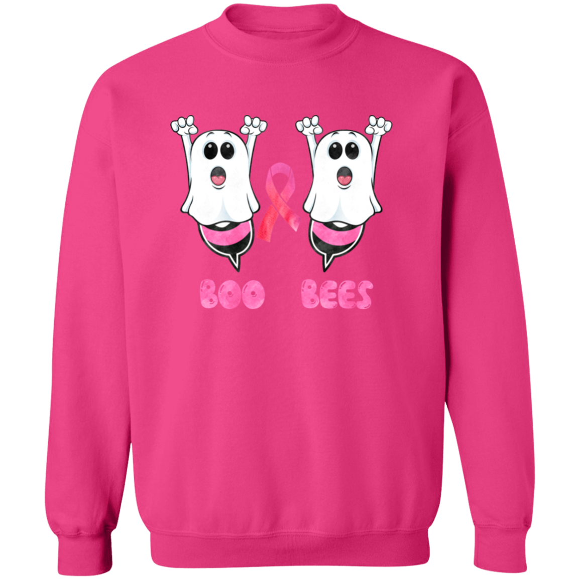 Boo Bees Crewneck Pullover Sweatshirt