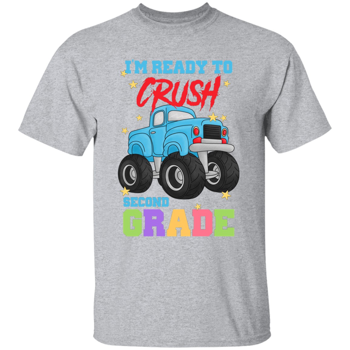 Crush Second Grade Youth Cotton T-Shirt