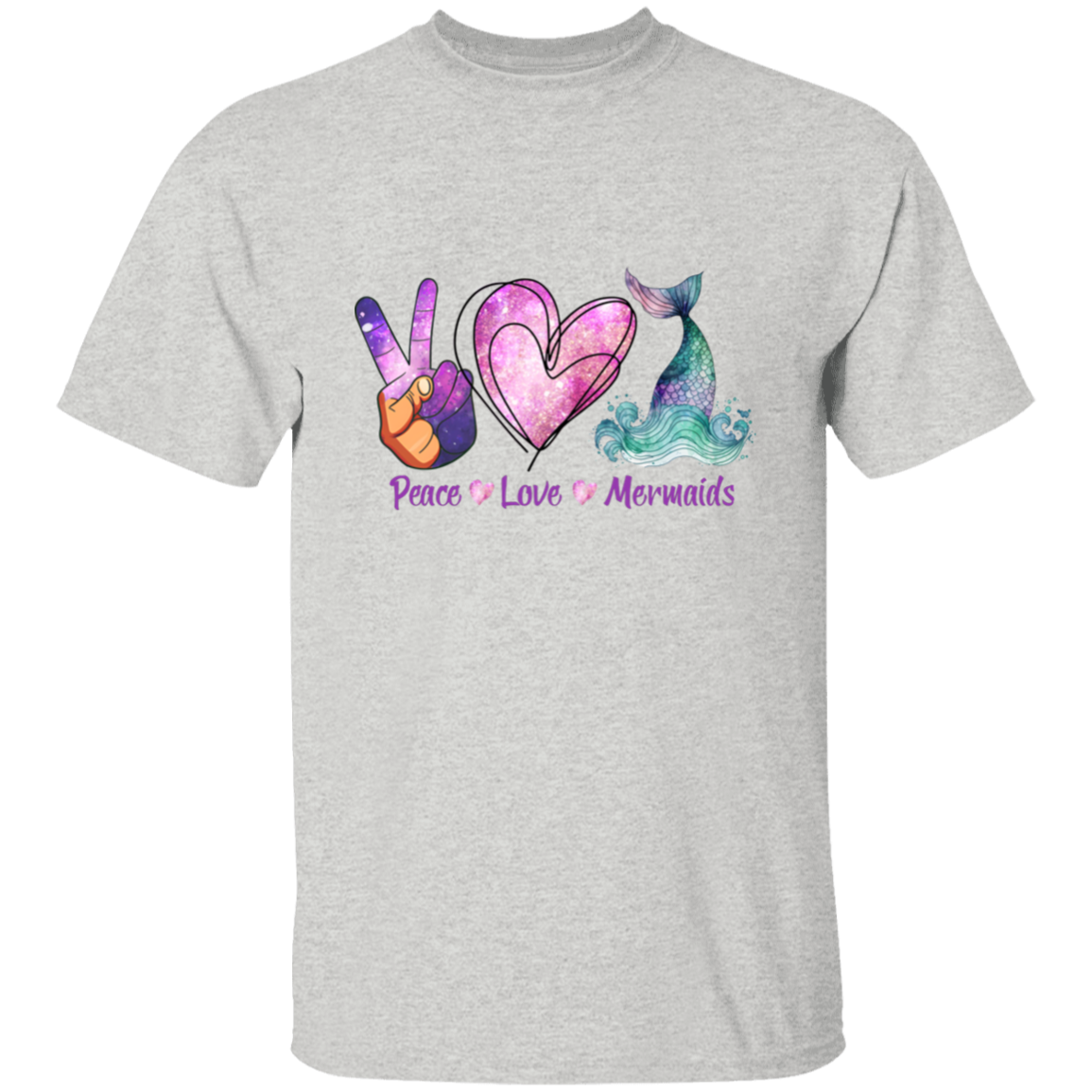 Peace Love Mermaids T-Shirt