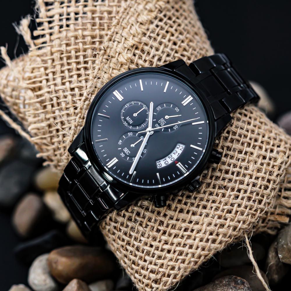 To My Dad Engraved Watch