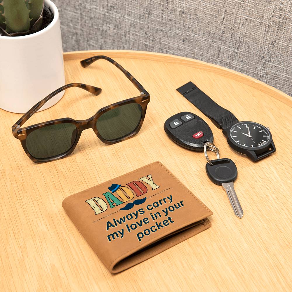 Daddy Always Carry My Love In Your Pocket Wallet