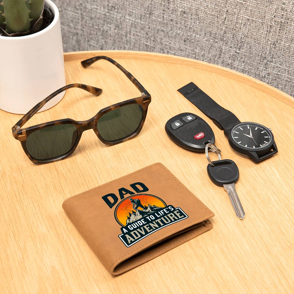 Dad A Guide to Life's Adventure Wallet