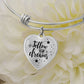 Follow Your Dreams Bangle Bracelet