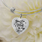 You Are the Stars To My Sky Bangle Bracelet