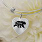 Mama Bear Bangle Bracelet