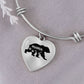 Mama Bear Bangle Bracelet