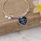 The Love Between A Mother and her Children is Forever Bangle Bracelet