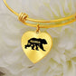 Mama Bear Bangle Bracelet