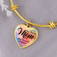 My Precious Mom My Best Friend and Confidant Bangle Bracelet