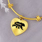 Mama Bear Bangle Bracelet