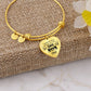 Dog Mom I Speak For Those That Have No Voice Bangle Bracelet