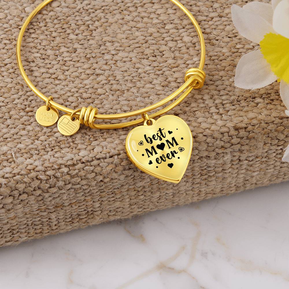 Best Mom Ever Bangle Bracelet
