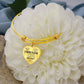 Side by Side or Miles Apart, Friends Are Forever Close To Your Heart Bangle Bracelet