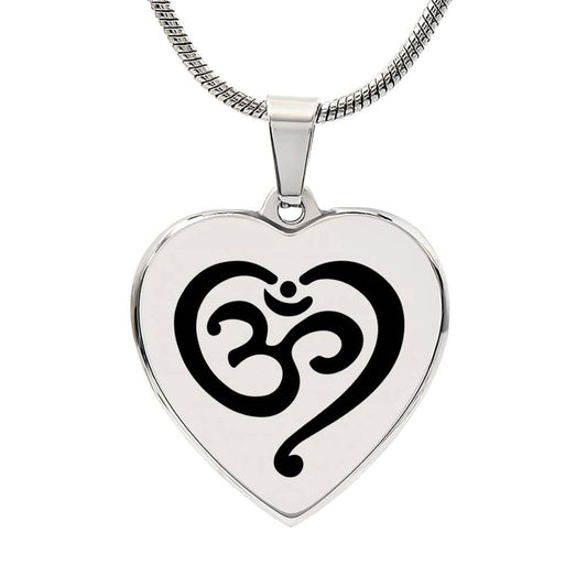 Namaste Necklace- Personalize the back with your own words!