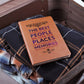 The Best Things In Life Leather Journal