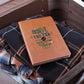 Believe You Can and You're Halfway There Leather Journal