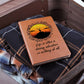Life Is Either A Daring Adventure or.... Leather Journal