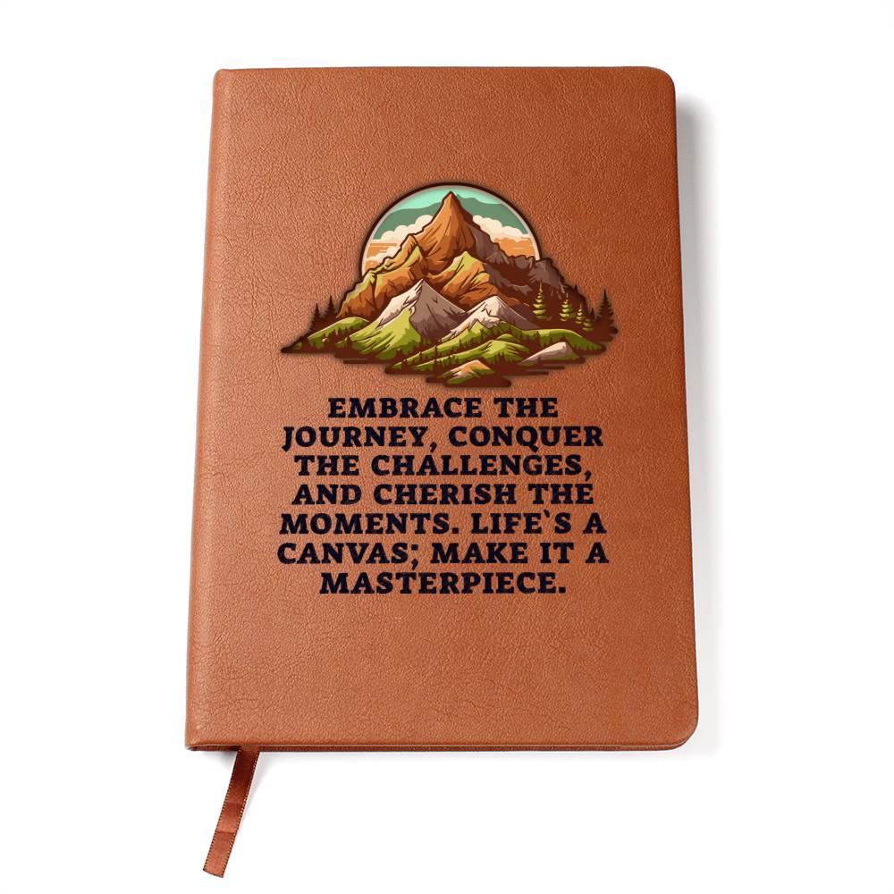 Embrace the Journey Leather Journal