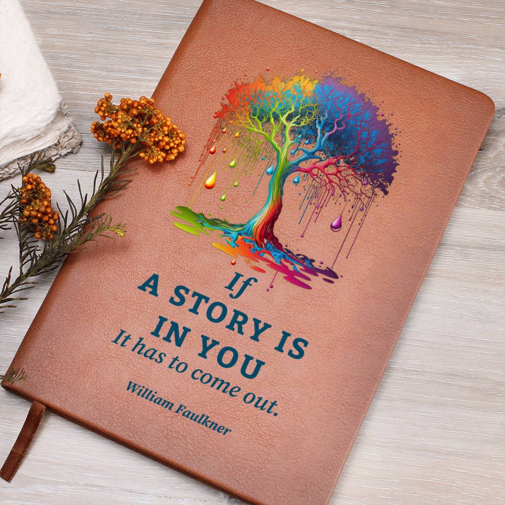 If A Story Is In You Leather Journal