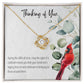 Thinking of You Memorial Necklace