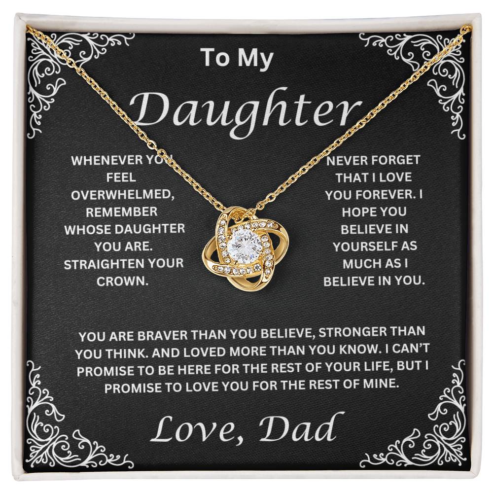 To My Daughter Love Dad