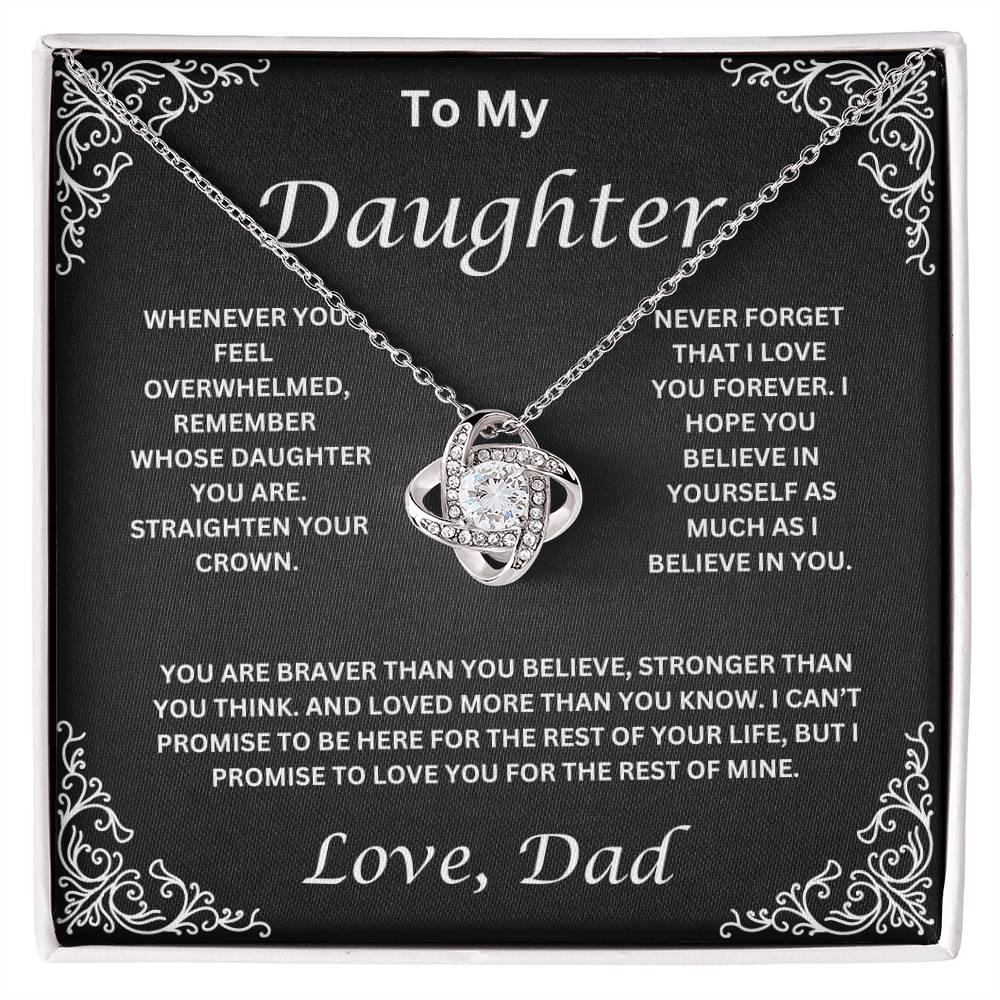 To My Daughter Love Dad