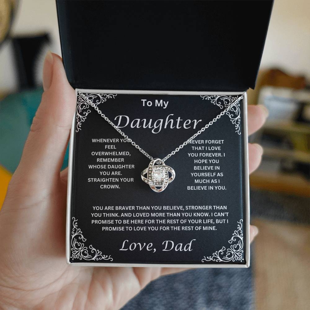 To My Daughter Love Dad