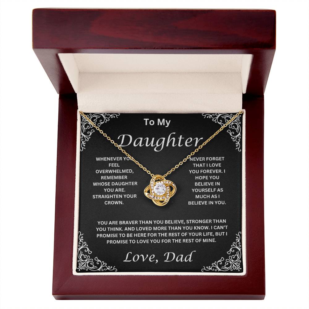 To My Daughter Love Dad