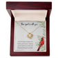 Their Spirit Is With You Love Knot Memorial Necklace