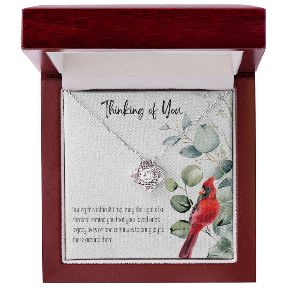 Thinking of You Memorial Necklace