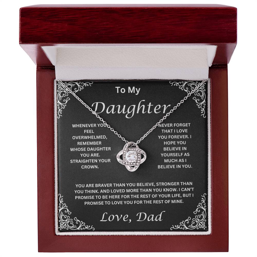 To My Daughter Love Dad