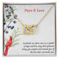 Cardinals Are A Symbol of Love and Hope Heart Memorial Necklace