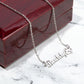 Dog Mom Personalized Name Necklace. To The One....