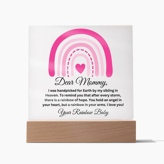 Dear Mommy from Your Rainbow Baby