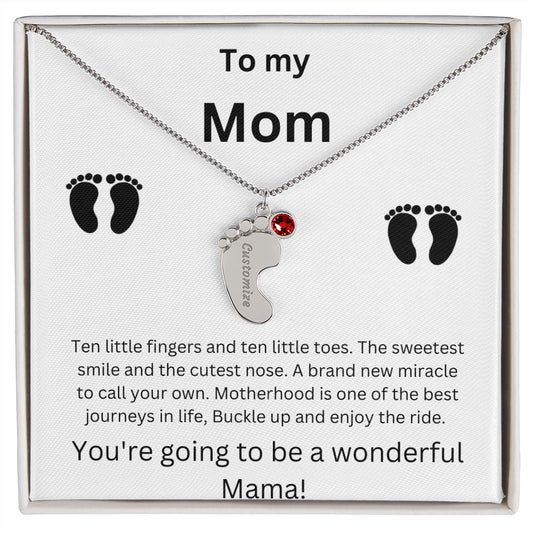 New Baby Necklace for Mom