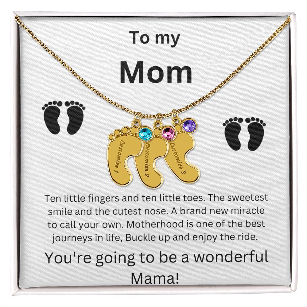 New Baby Necklace for Mom
