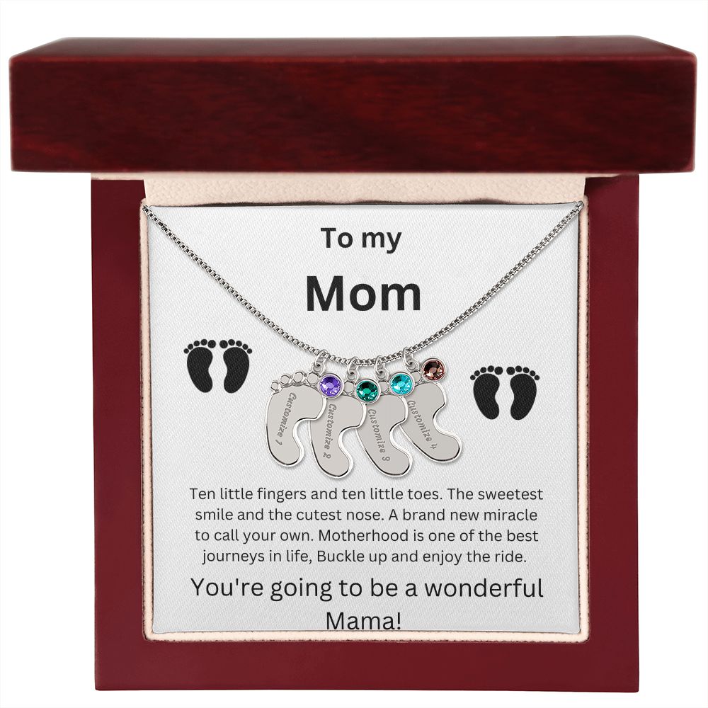 New Baby Necklace for Mom